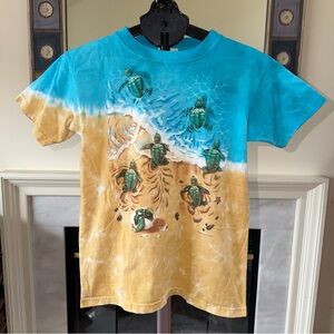 EUC Walt Disney World Vintage 90’s Liquid Blue Turtle Beach Cotton T-shirt